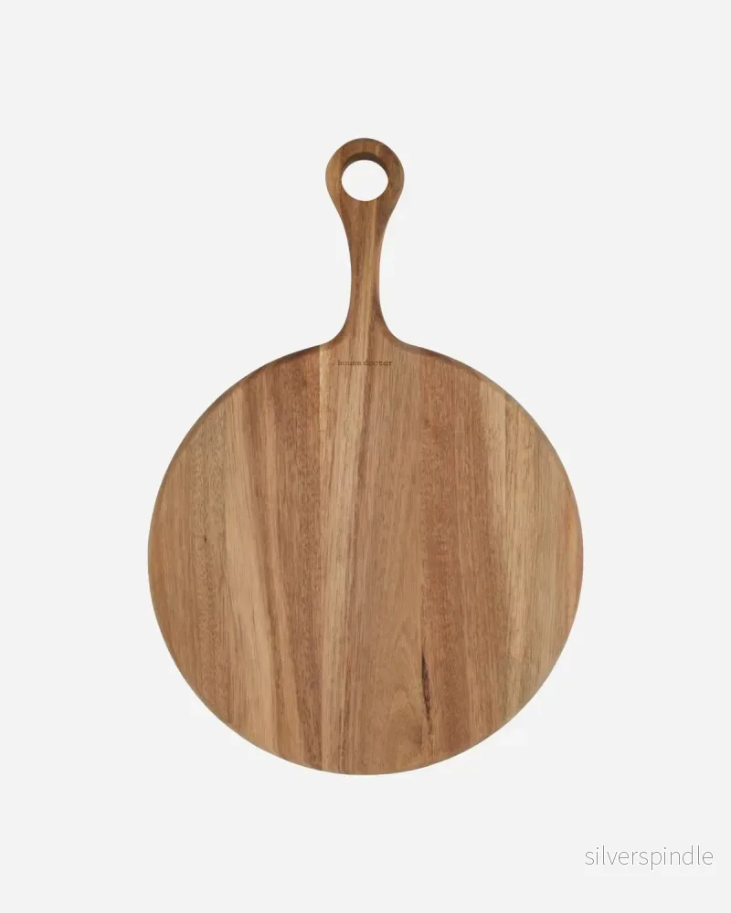 Eya 47cm natur rund skärbräda