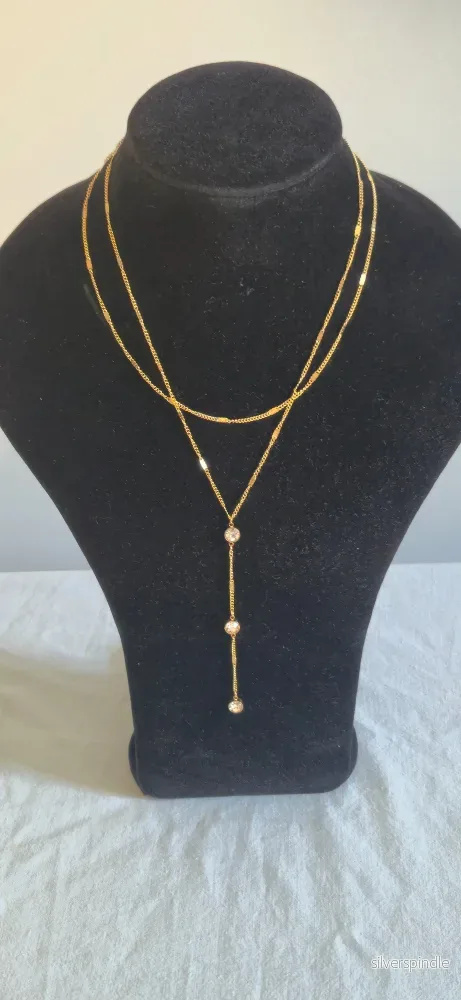 Gold Plated Necklace Women - Bild 2