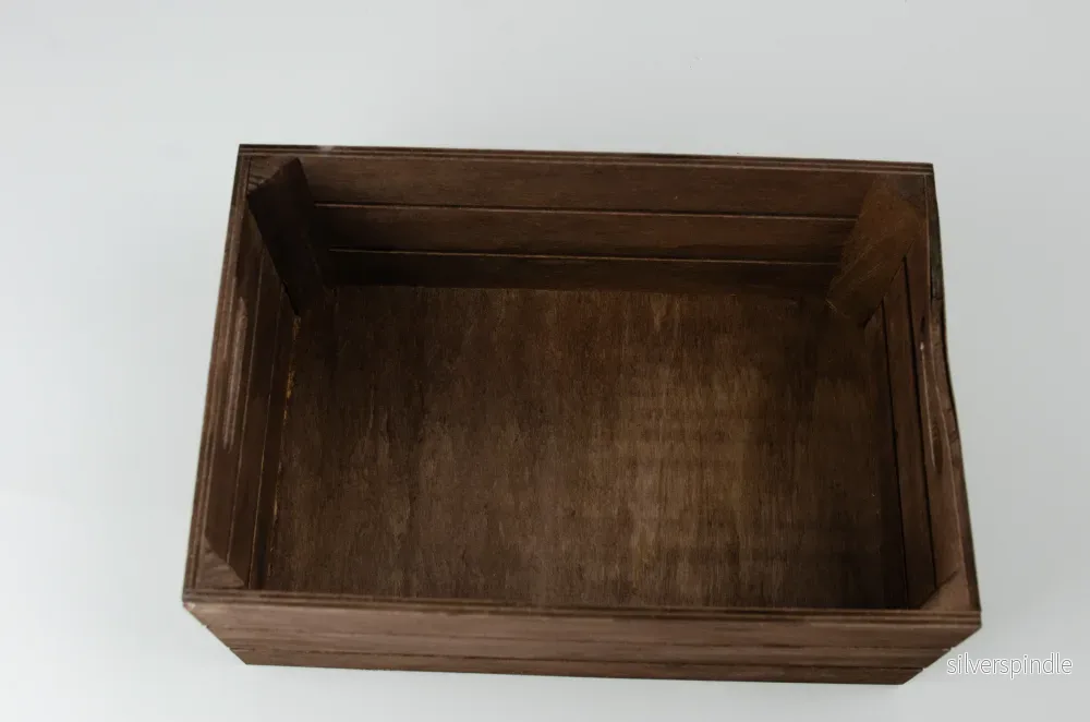 Presentlåda i trä | Rektangulär | 12 cm | Mörk trä - Bild 3