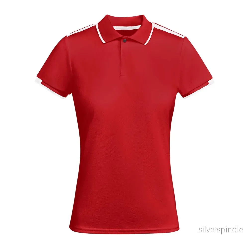 Tamil kortärmad sportpolo för dam - Bild 3