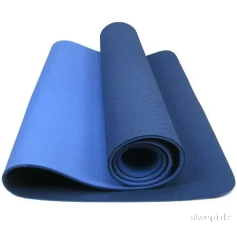 TPE Yogamatta 6 mm – Blå (Ny design) TPE Yogamatta 6 mm – Blå (Ny design)