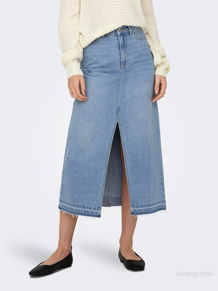 BELLA HW LONG SKIRT DNM - Bild 3