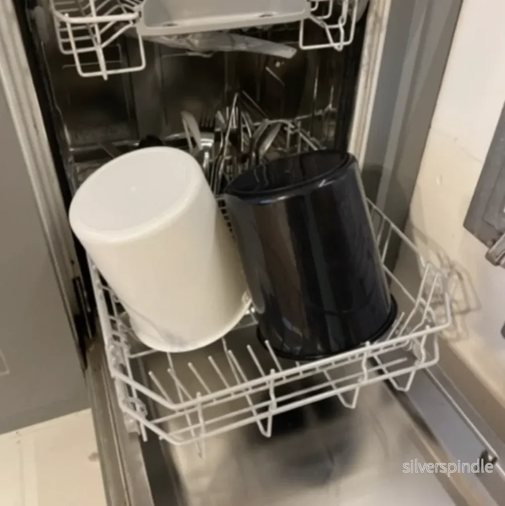 BioProffa Sisä-ämpäri 4 L Biokeruuastiaan, musta tai valkoinen - Bild 3