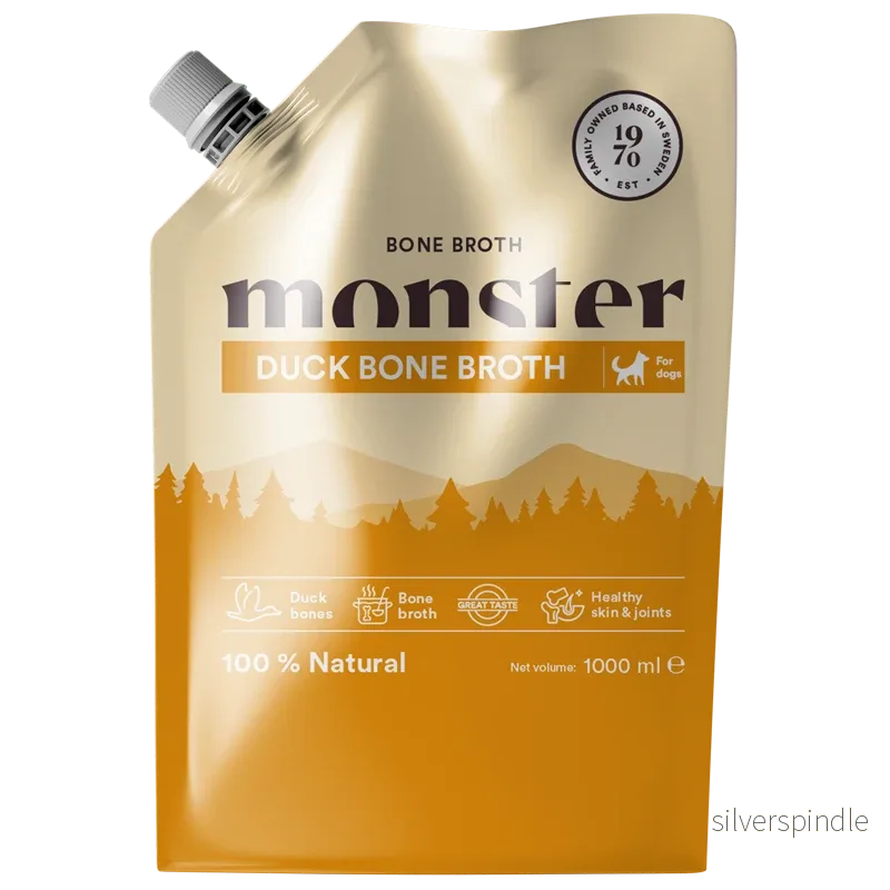 Monster Bone Broth Duck 1000 ml Monster Bone Broth Duck 1000 ml