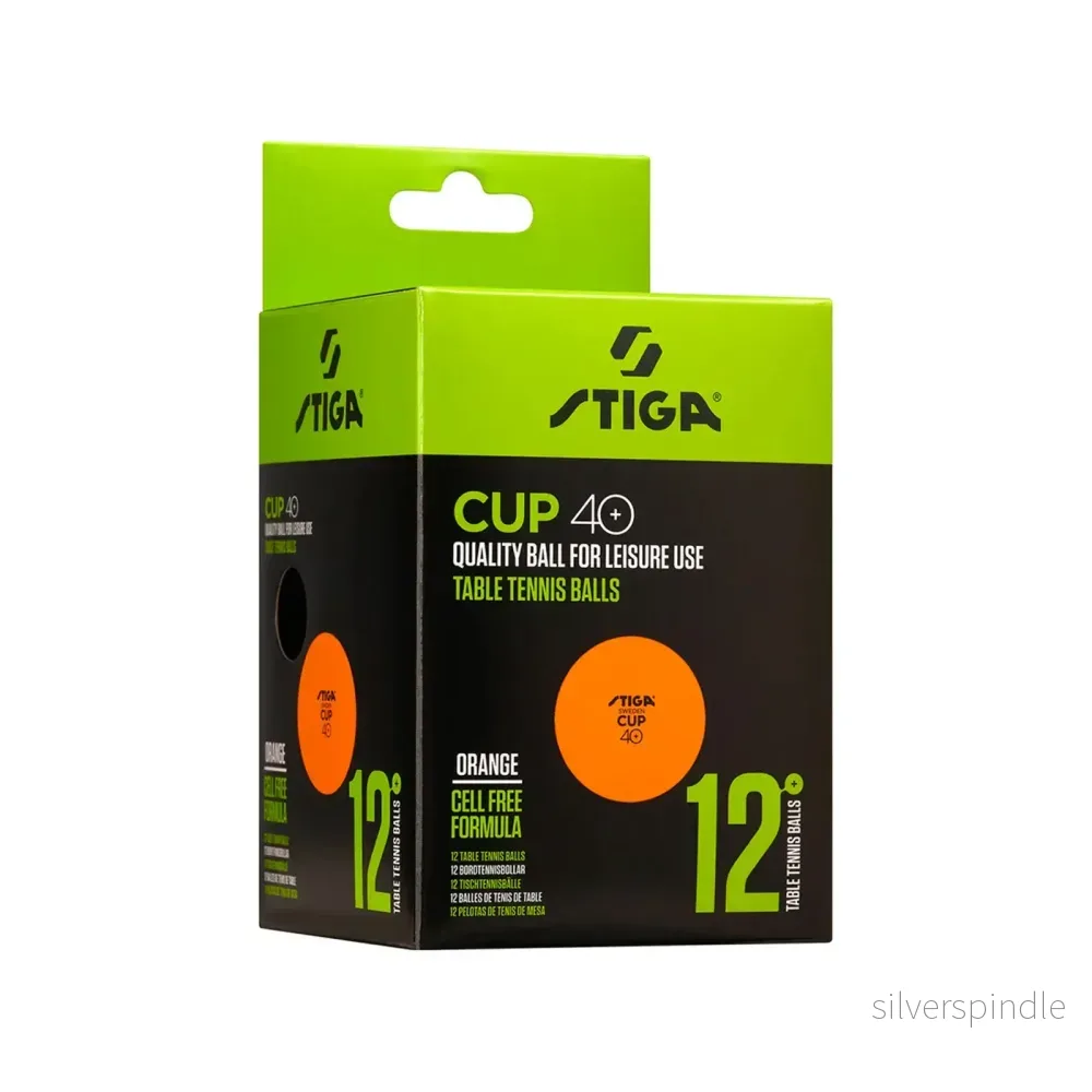 Bordtennisboll Stiga Cup 12 st Bordtennisboll Stiga Cup 12 st