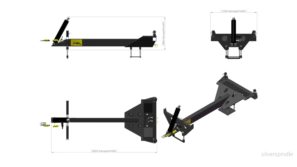 Moheda adapter MetaMid flak Mellan ram för tipp Metamid - Bild 2