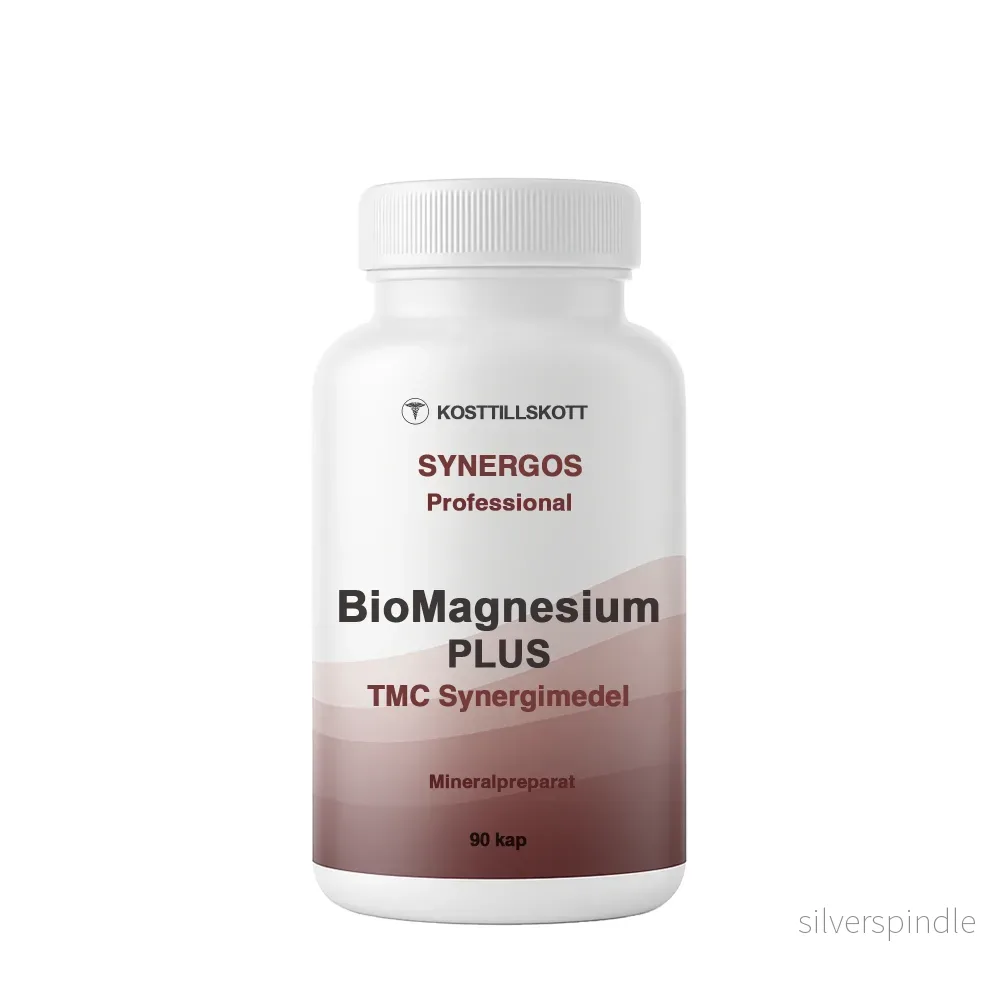 Bio Magnesium Plus, Synergos 90 kapslar Bio Magnesium Plus, Synergos 90 kapslar