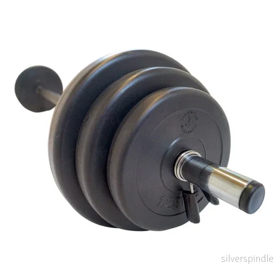 Skivstångsset 20 kg (140 cm) – 30 mm | Komplett set för hemmaträning - Bild 2