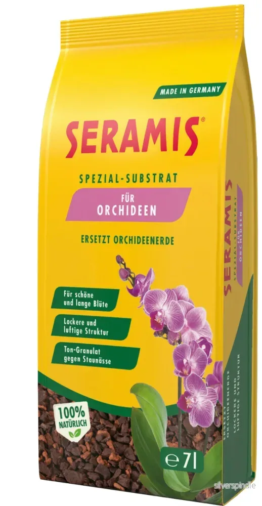 Seramis savirouhe Orkideoille, 7 L Seramis savirouhe Orkideoille, 7 L