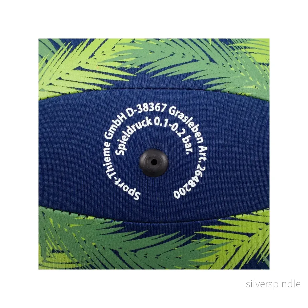 Neoprene ball 22 cm | Green/Blue - Bild 2