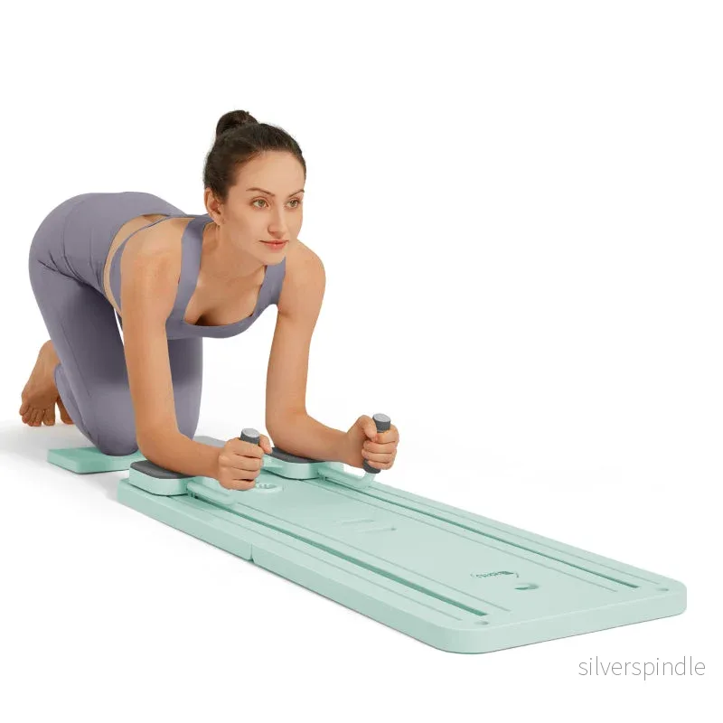 5-i-1 Bärbart Pilates Board Reformer-set – Svart - Bild 3