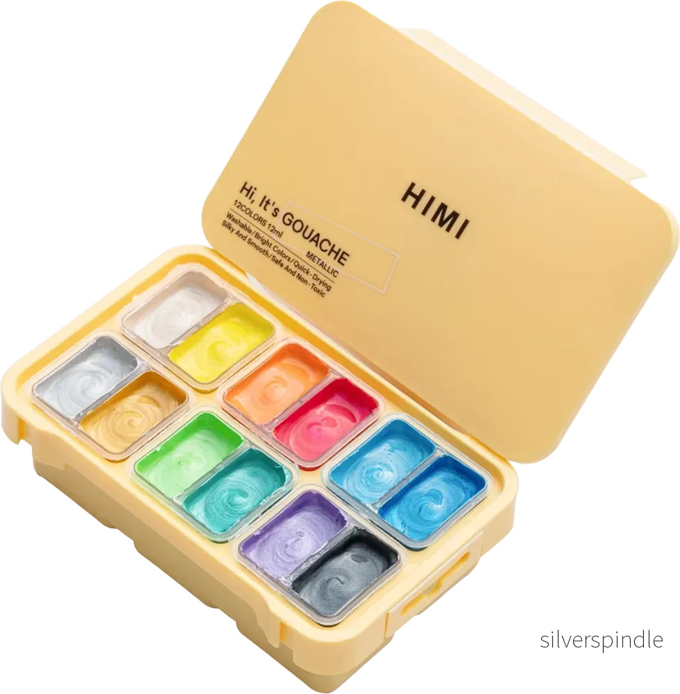 HIMI Jelly Twin Cup set 12 Metallic HIMI Jelly Twin Cup set 12 Metallic