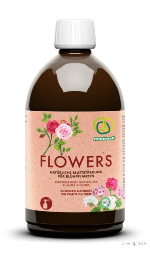 Multikraft Flowers EM-Lehtilannoite kukkiville kasveille, 500ml
