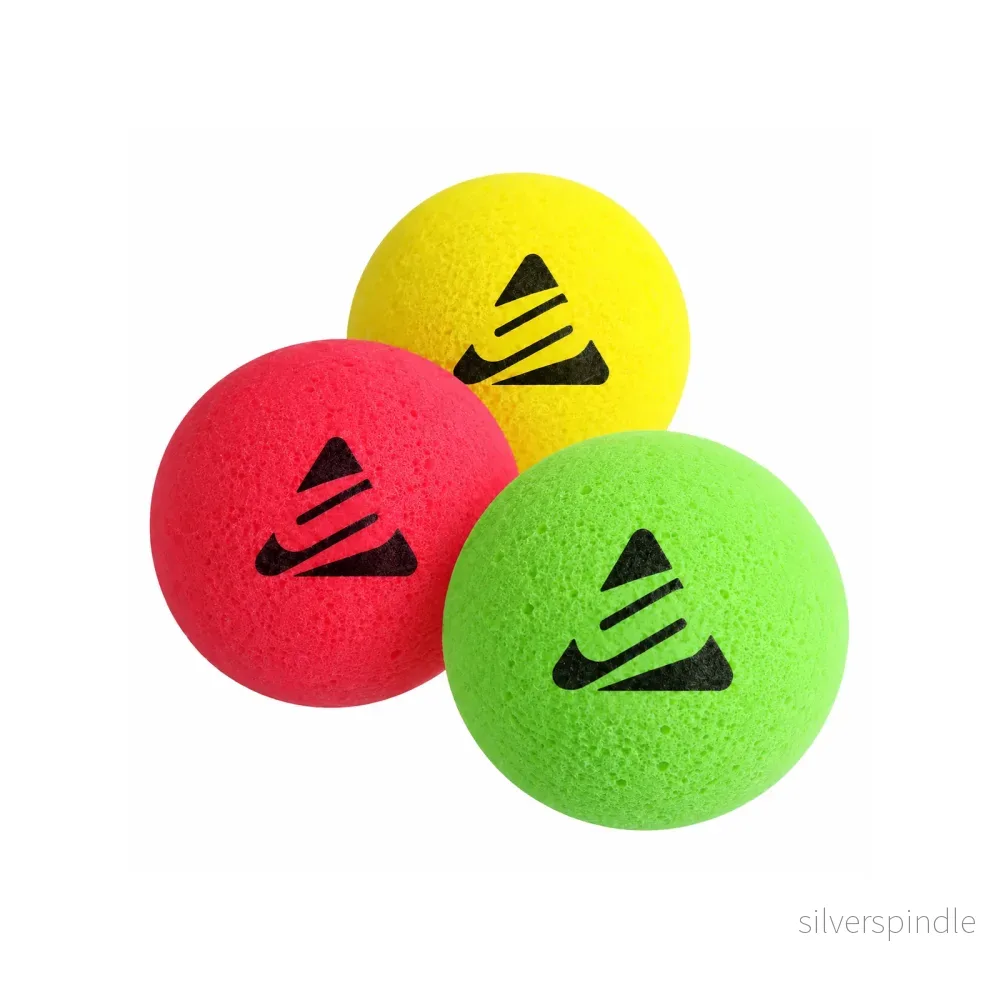 Skumbollar 7 cm – 3-pack i olika färger - Bild 2