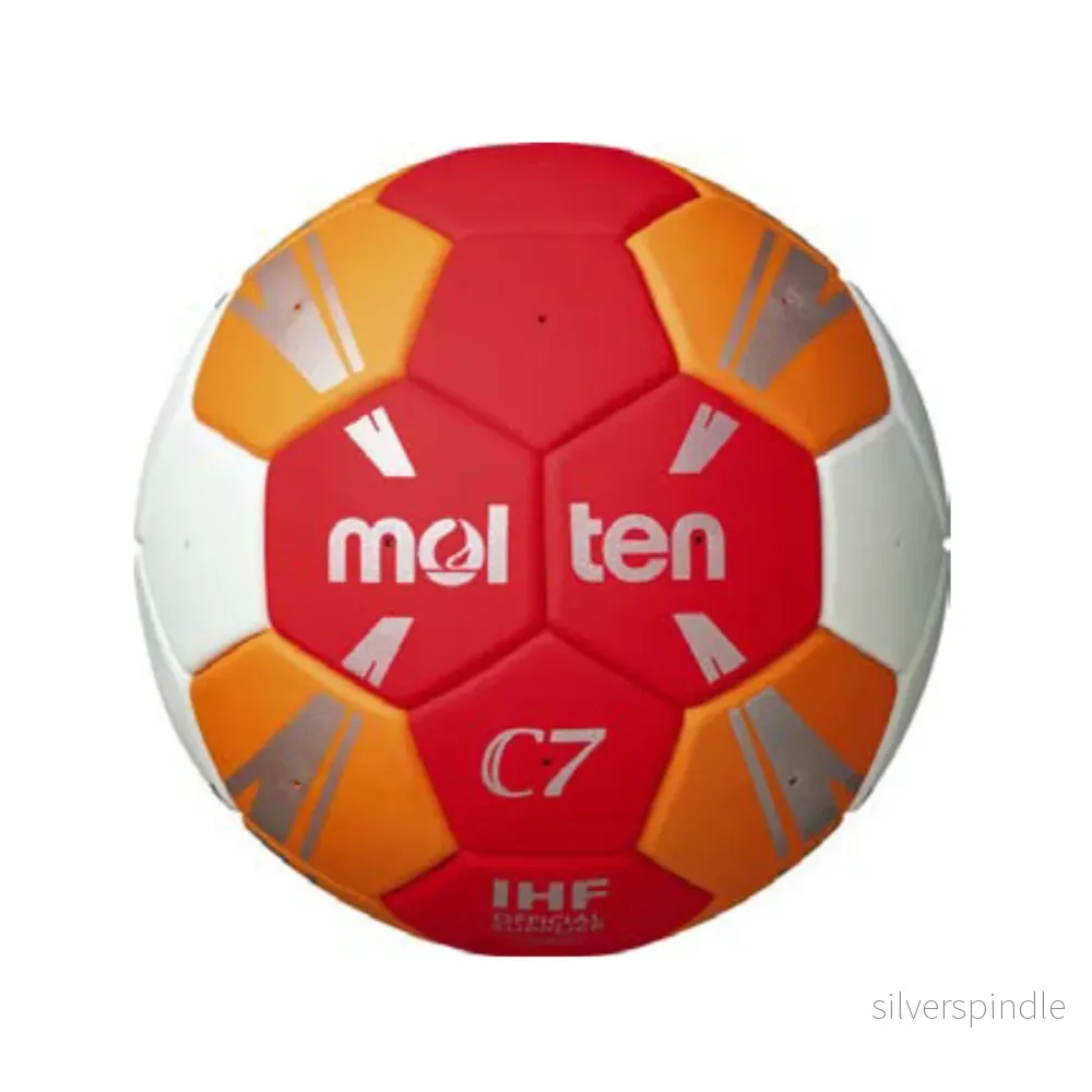 Molten C7 Handboll Röd – IHF-godkänd Match- och Träningsboll utan Klister