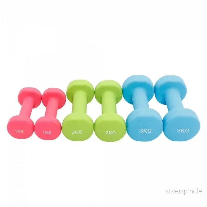Aerobt hantelset med fodral (12 kg) - Bild 3