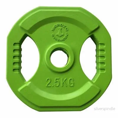 Pumpset GRÖNA viktskivor 2 x 2,5kg - Nordic Strength