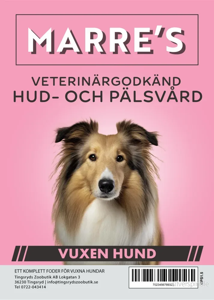 Marre`s Peptide+ Vuxen Hund Hud och Pälsvård 10kg