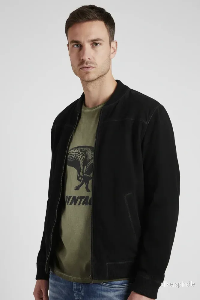 SUEDE BOMBERS