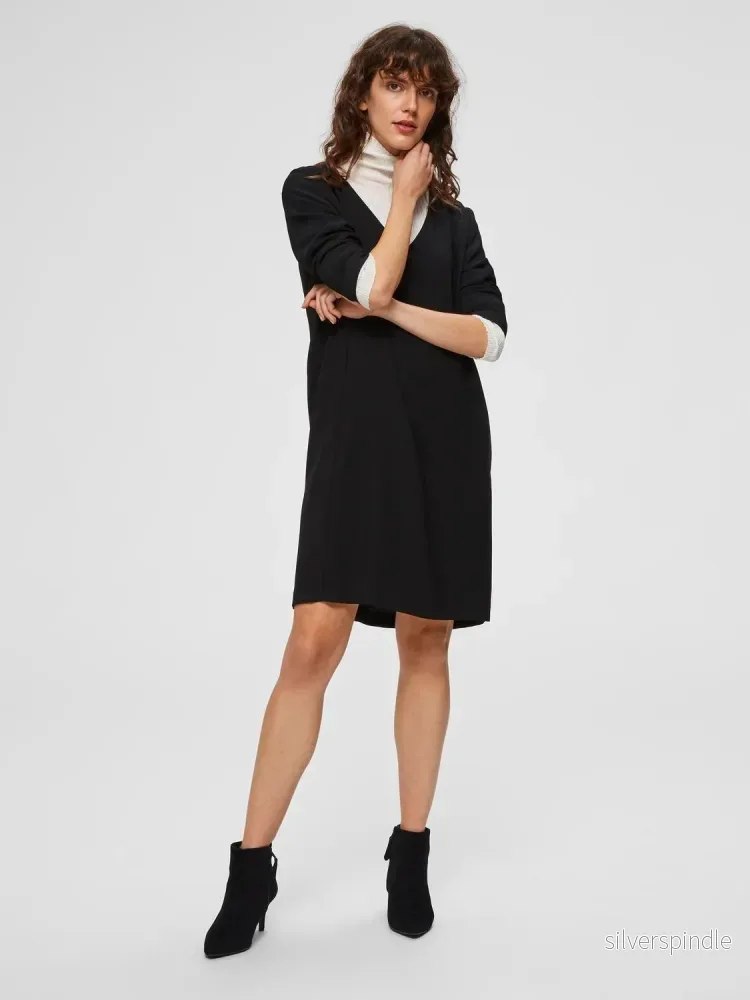 THIN SMILE 3/4 DRESS THIN SMILE 3/4 DRESS
