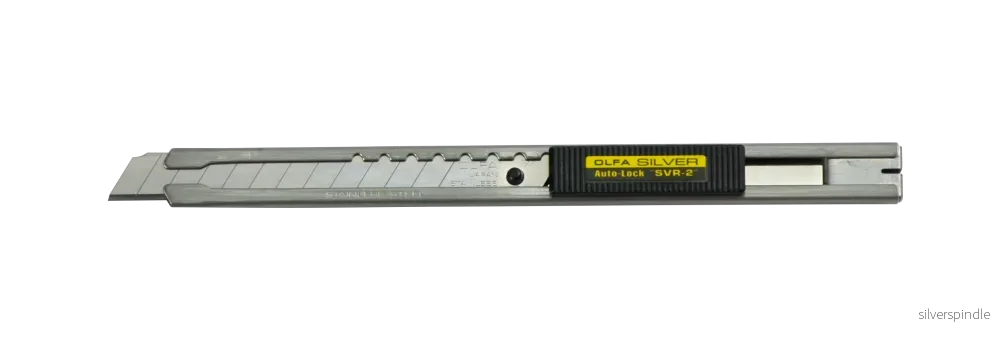Olfa SVR-2 brytbladskniv för 9mm 59° blad Olfa SVR-2 brytbladskniv för 9mm 59° blad