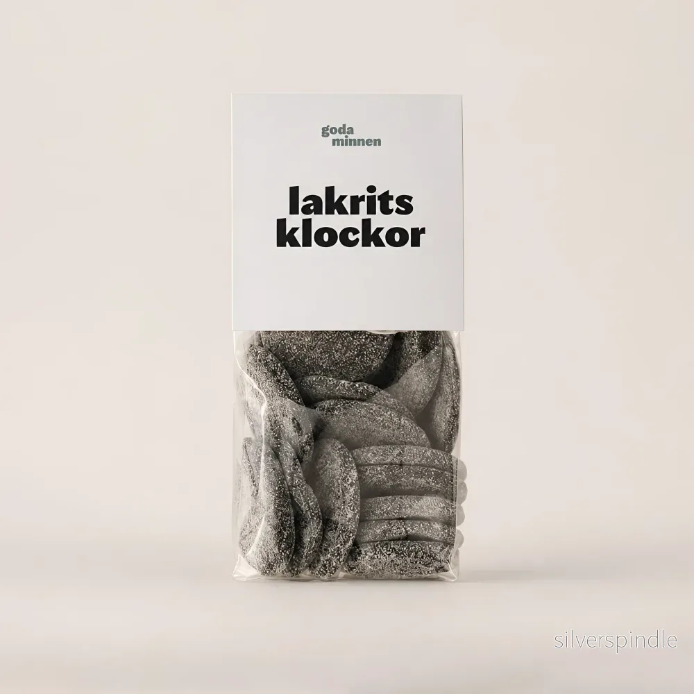 Goda Minnen Lakrits Klockor 150g Goda Minnen Lakrits Klockor 150g