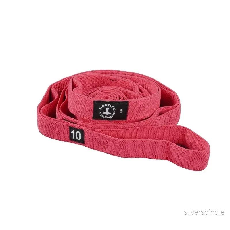 Yoga Stretch Band – Lätt / Rosa Yoga Stretch Band – Lätt / Rosa
