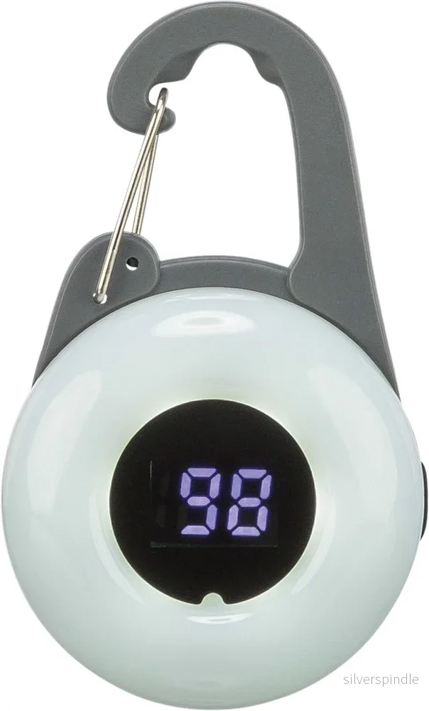 Flasher USB, ø 4 × 6.5 cm, grafit