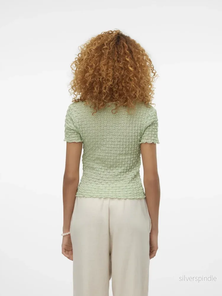 SHELBY SS O-NECK SHORT TOP - Bild 2