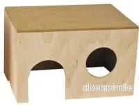 HAMSTERHUS TRÄ L 22x15x12CM