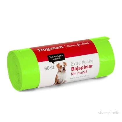 Bajspåsar med handtag 50p lime Bajspåsar med handtag 50p lime
