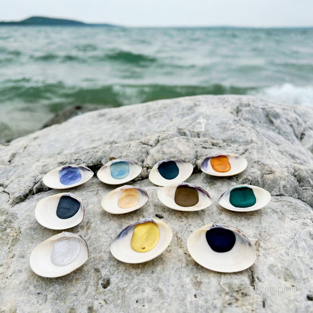 Shell akvarell - Bild 2
