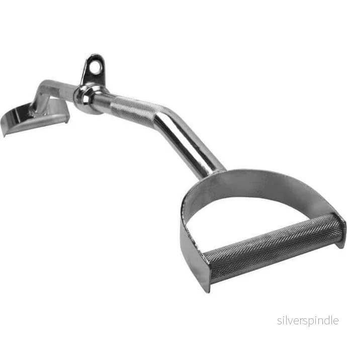 Lång lat pulldown stång med parallellt grepp - Bild 2
