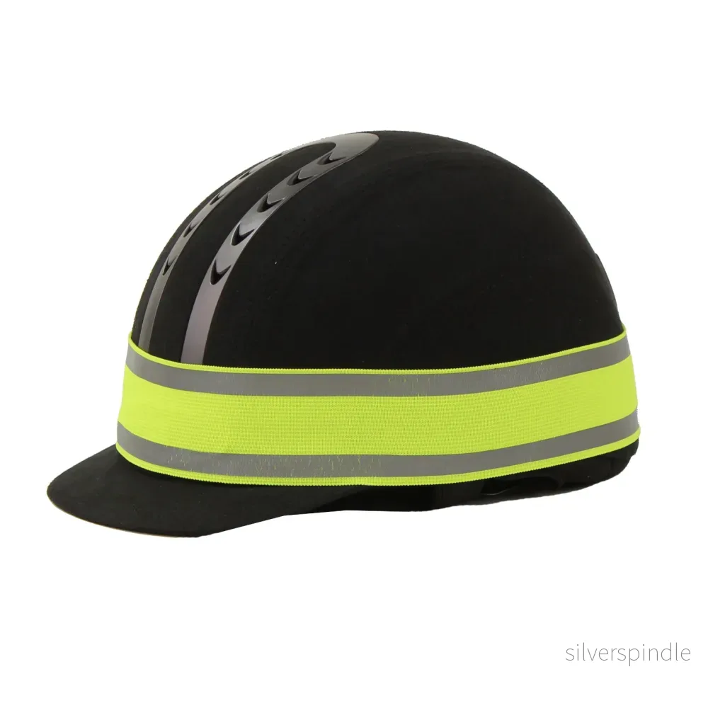 HELM BAND FLUORESCERANDE REFLEKTERANDE