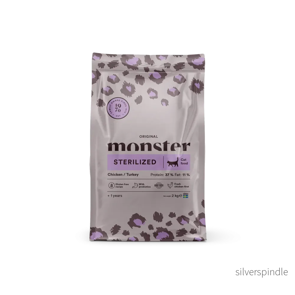 Monster Katt Original Sterilized Chicken/Turkey 400 g