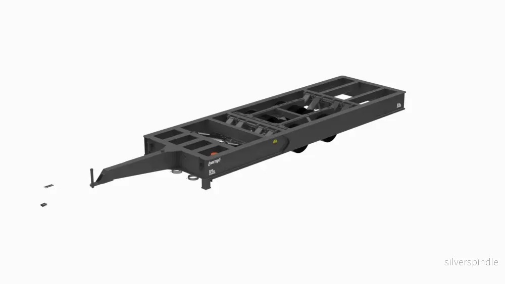 Industrivagn 60t 2 axlad giro