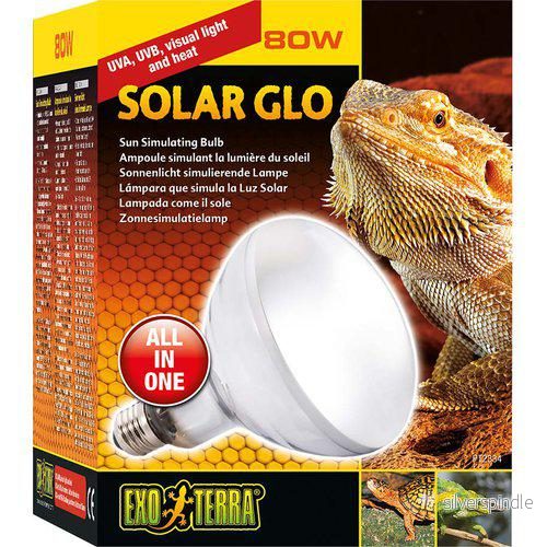 SOLAR GLO 80W UVA/UVB VÄRME & SOLLJUS E27 EXOTERRA SOLAR GLO 80W UVA/UVB VÄRME & SOLLJUS E27 EXOTERRA