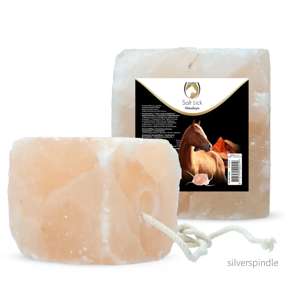 Excellent hästsaltsten Himalaya 2-3 kg (Med rep)