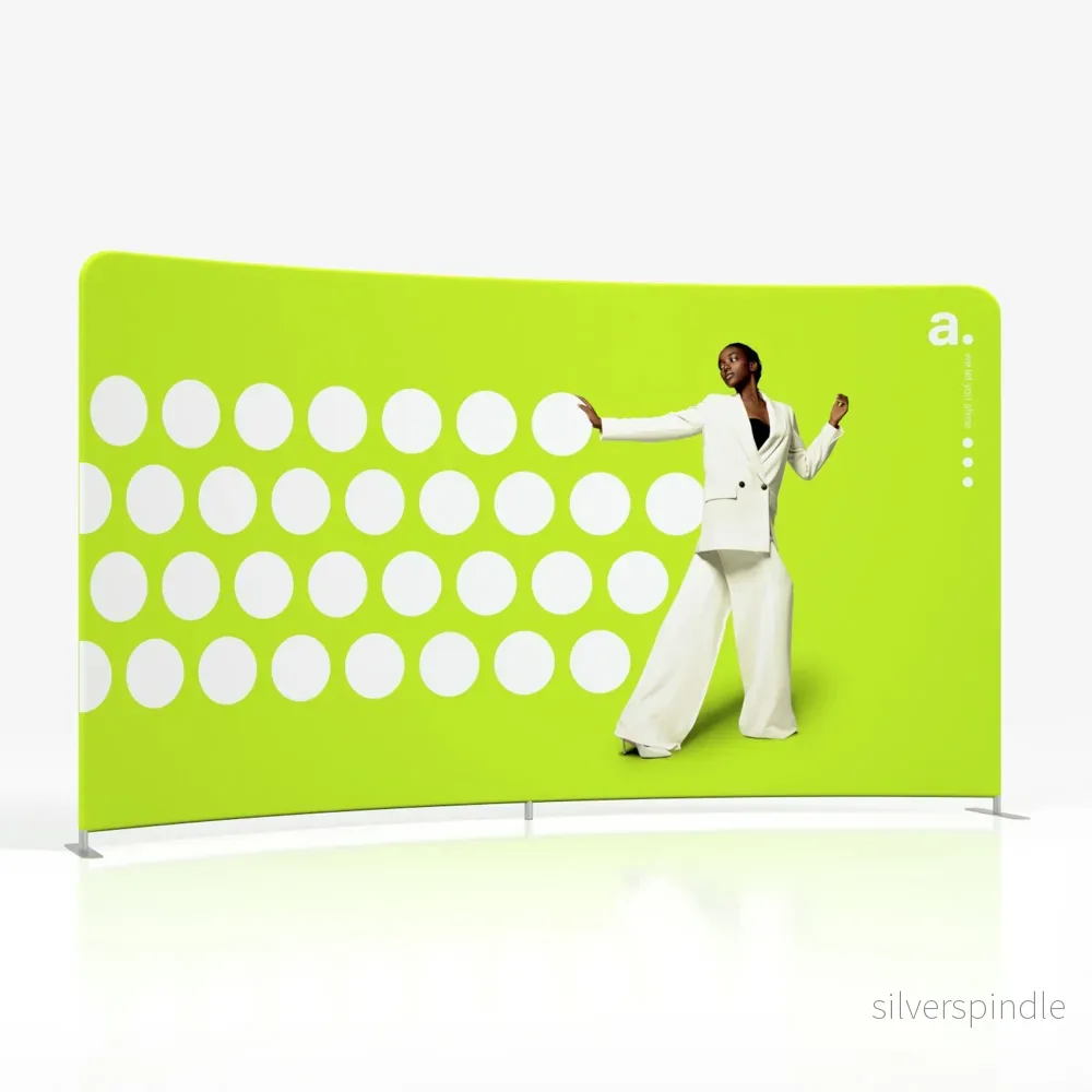 Mässvägg Softwall Svängd - Bild 3