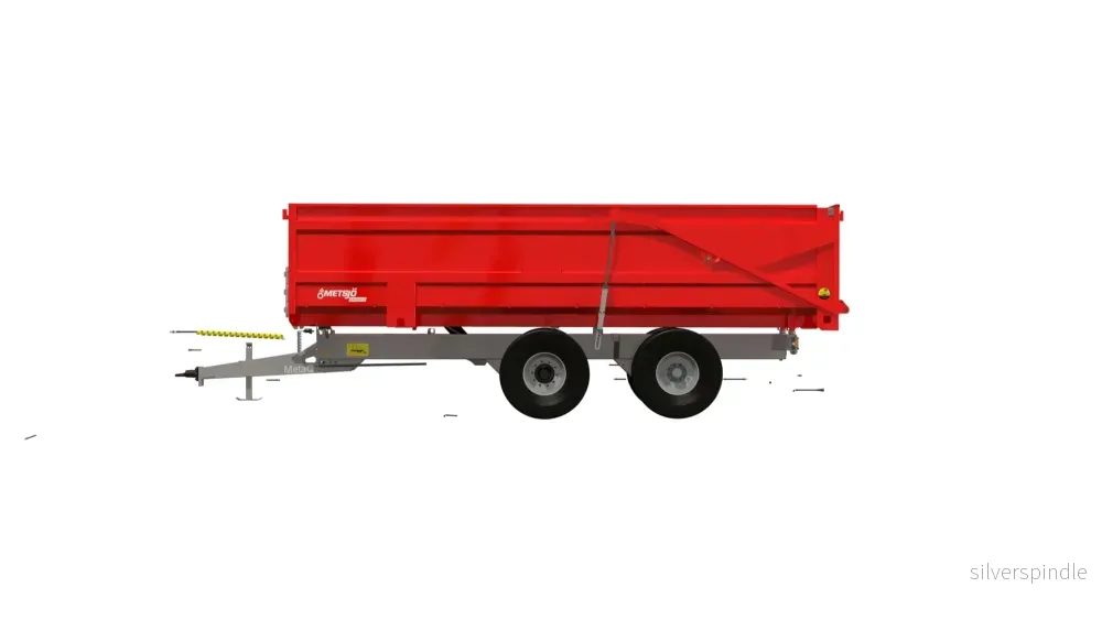MQ75 2 axlad Fält L7500 H1500 B2550 26kbm 650/50x22,5 - Bild 2