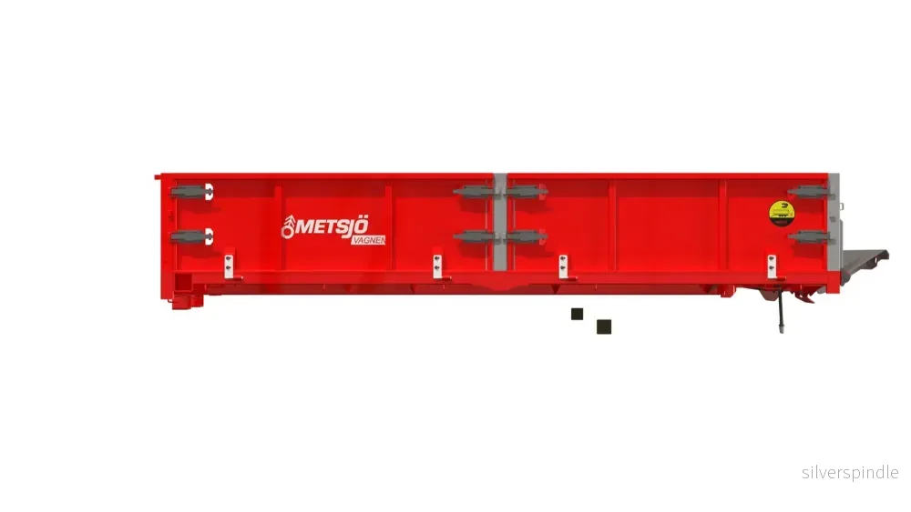 Låglämsflak schaktläm Mid/No L4165 H600 B2550 6,1kbm - Bild 2