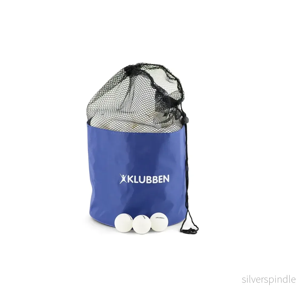 Bordtennisbollar i bag vita Bordtennisbollar i bag vita
