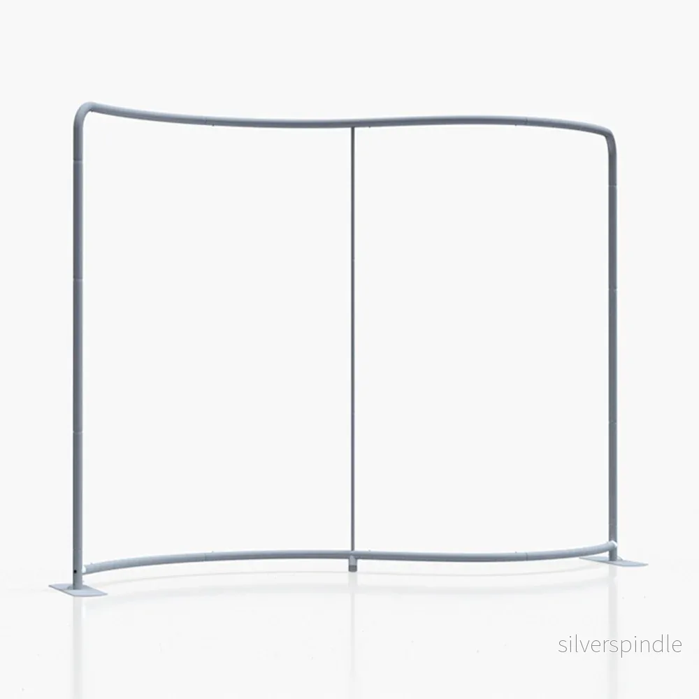 Serpentine mässvägg med stretchtyg - Bild 3