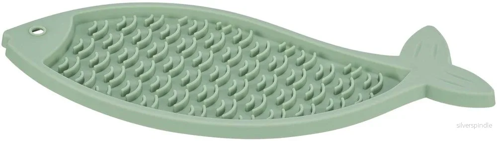 Lick’n’Snack platta, fisk, silikon, 28 cm Lick’n’Snack platta, fisk, silikon, 28 cm