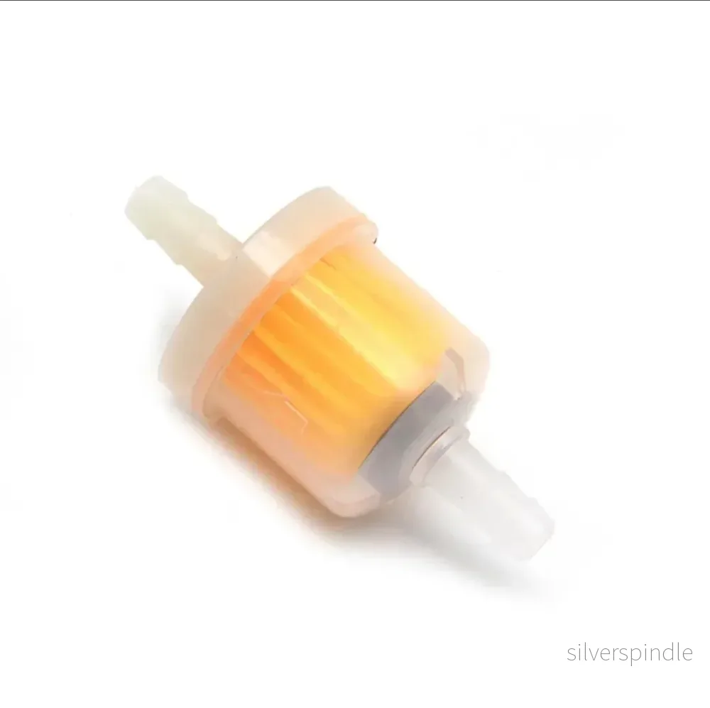 Universal 60 micron filter, transparent in-line Bränslefilter 5-6mm slang Motorcykel Bensin moped Universal 60 micron filter, transparent in-line Bränslefilter 5-6mm slang Motorcykel Bensin moped