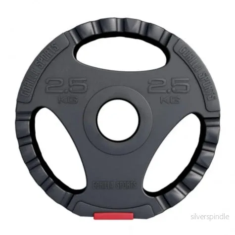 50 mm GREPP viktskiva i plast (2,5 kg) 50 mm GREPP viktskiva i plast (2,5 kg)