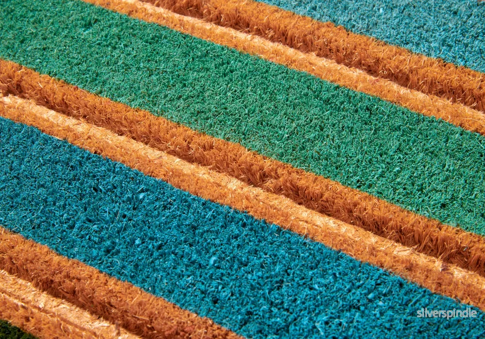 Dörrmatta Colorful Stripes kokos - Bild 2
