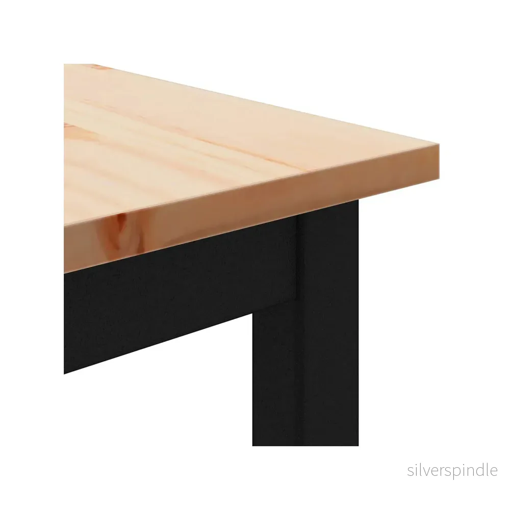 Bänk Naturfärg 200 x 35 x 45 cm - Bild 3