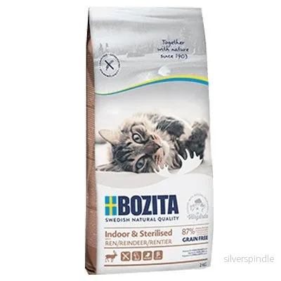 BOZITA INDOOR & STERILISED GF REINDEER 10KG BOZITA INDOOR & STERILISED GF REINDEER 10KG
