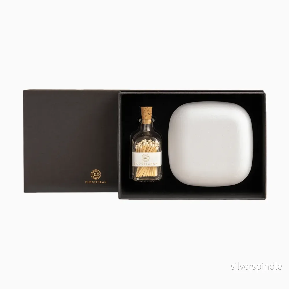Brandvarnare box vit